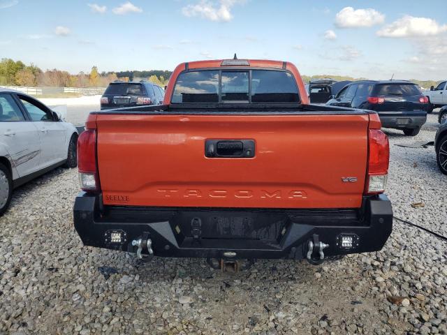 5TFDZ5BN7GX009549 - 2016 TOYOTA TACOMA DOUBLE CAB Pomarańczowy zdjęcie 6