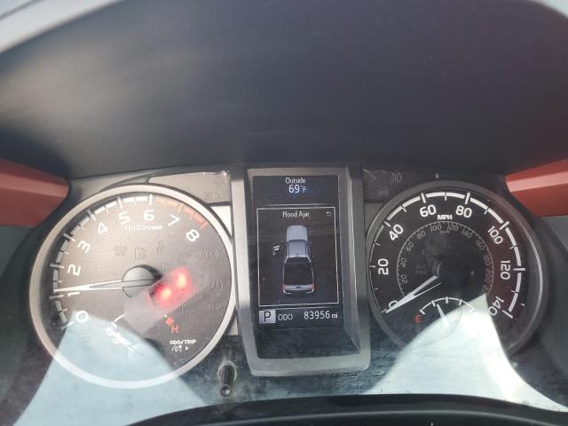 5TFDZ5BN7GX009549 - 2016 TOYOTA TACOMA DOUBLE CAB Pomarańczowy zdjęcie 9