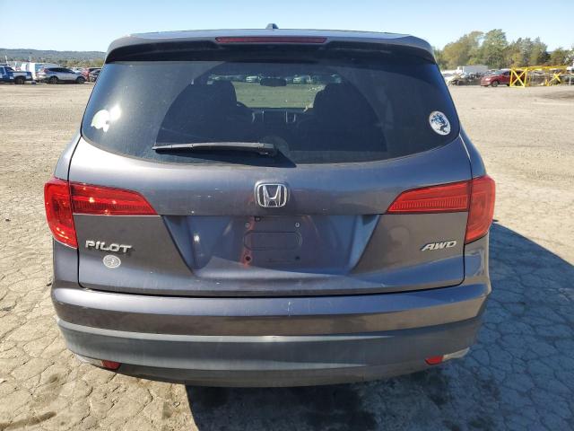 5FNYF6H57HB059855 - 2017 HONDA PILOT EXL Gri fotoğraf 6