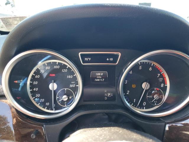 4JGDA5HB7EA344651 - 2014 MERCEDES-BENZ ML 350 4MATIC WHITE photo 9