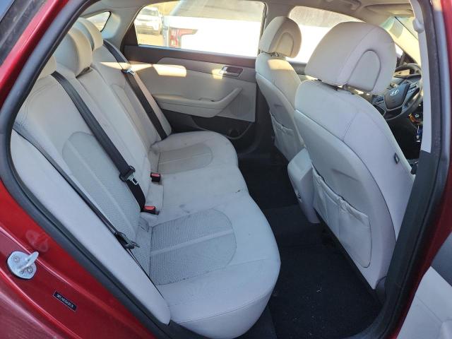 5NPE24AF0GH381176 - 2016 HYUNDAI SONATA SE 勃艮第红 照片 10