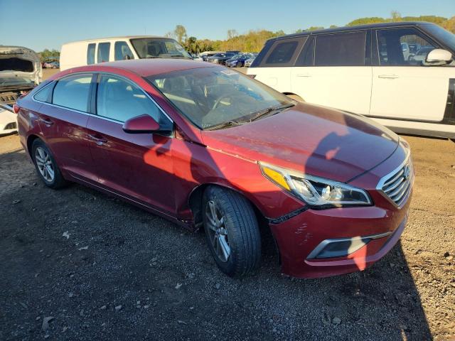 5NPE24AF0GH381176 - 2016 HYUNDAI SONATA SE 勃艮第红 照片 4