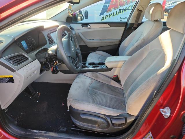 5NPE24AF0GH381176 - 2016 HYUNDAI SONATA SE 勃艮第红 照片 7