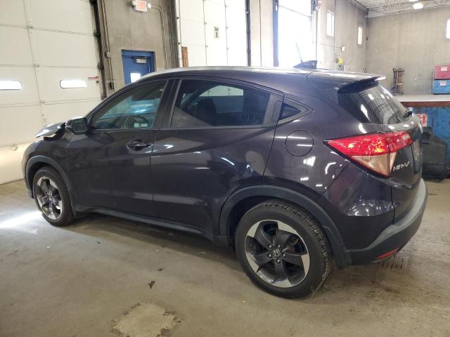 3CZRU6H70JM715823 - 2018 HONDA HR-V EXL GRAY photo 2