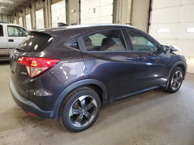 3CZRU6H70JM715823 - 2018 HONDA HR-V EXL GRAY photo 3