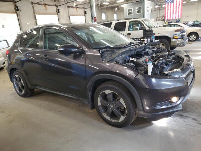 3CZRU6H70JM715823 - 2018 HONDA HR-V EXL GRAY photo 4