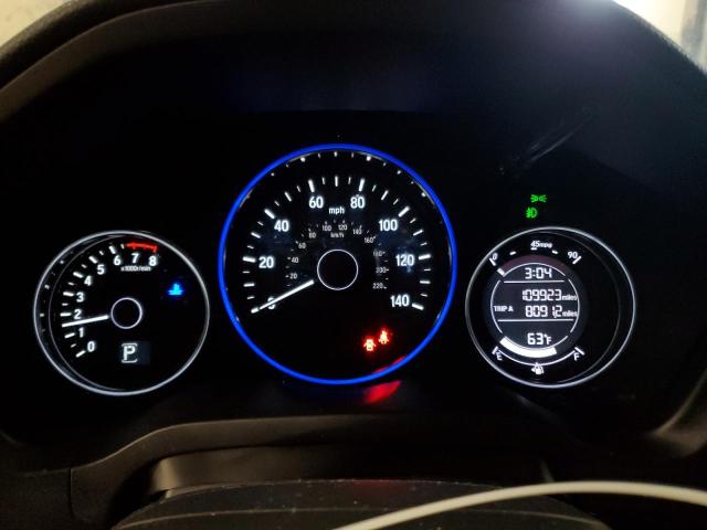 3CZRU6H70JM715823 - 2018 HONDA HR-V EXL GRAY photo 9