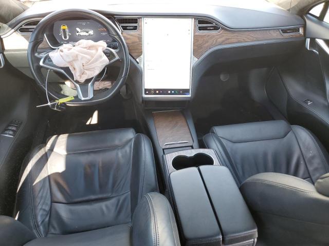 5YJSA1E17HF210539 - 2017 TESLA MODEL S Gümüş foto 8