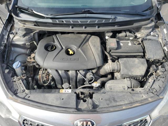 KNAFX4A80F5378586 - 2015 KIA FORTE EX رمادي صورة 11