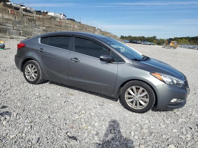 KNAFX4A80F5378586 - 2015 KIA FORTE EX رمادي صورة 4