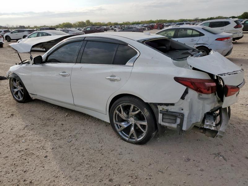 JN1EV7AP4JM364673 - 2018 INFINITI Q50 LUXE WHITE photo 2