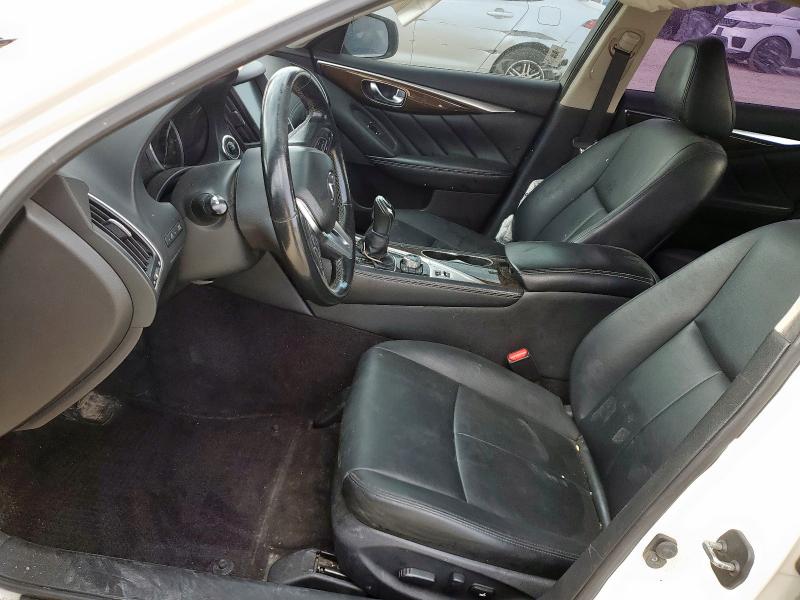 JN1EV7AP4JM364673 - 2018 INFINITI Q50 LUXE WHITE photo 7