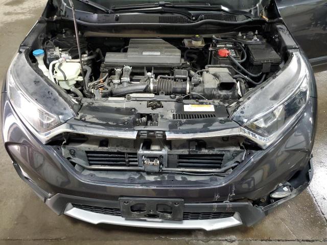 5J6RW2H53KA005153 - 2019 HONDA CR-V EX GRAY photo 12