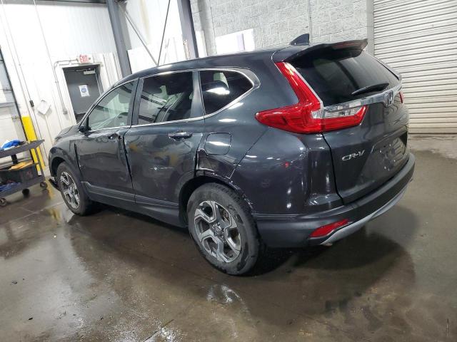 5J6RW2H53KA005153 - 2019 HONDA CR-V EX GRAY photo 2