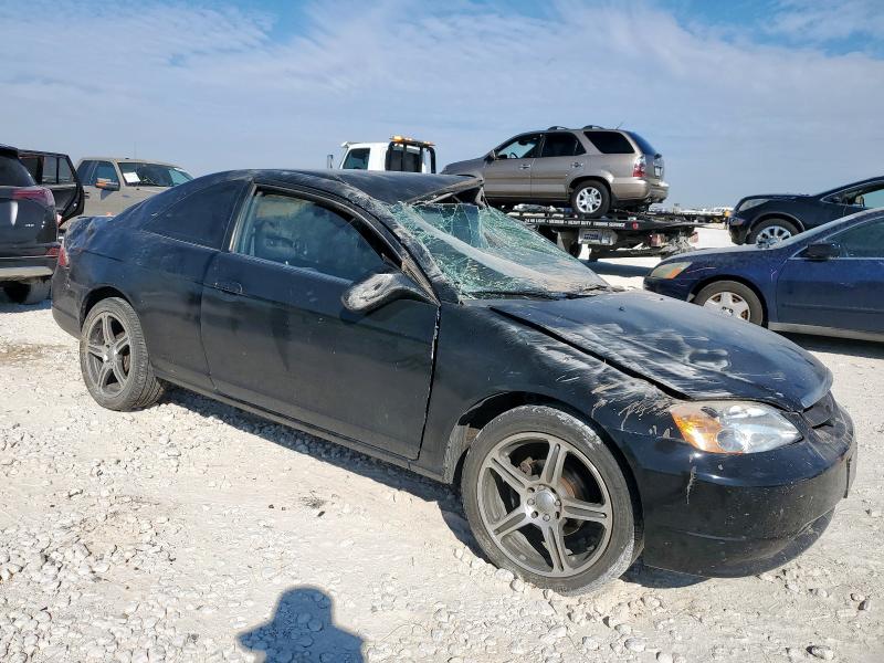 1HGEM22561L010211 - 2001 HONDA CIVIC LX BLACK photo 4