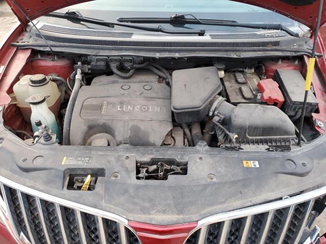 2LMDJ8JK5DBL44716 - 2013 LINCOLN MKX AWD 红色 照片 12