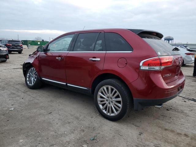 2LMDJ8JK5DBL44716 - 2013 LINCOLN MKX AWD 红色 照片 2
