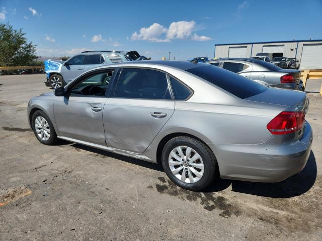 1VWAT7A36EC083367 - 2014 VOLKSWAGEN PASSAT S SILVER photo 2