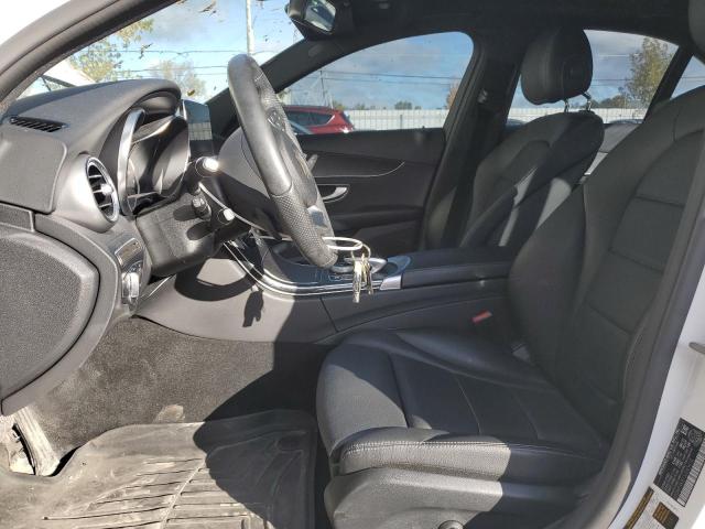 55SWF4KB1JU243610 - 2018 MERCEDES-BENZ C 300 4MATIC WHITE photo 7