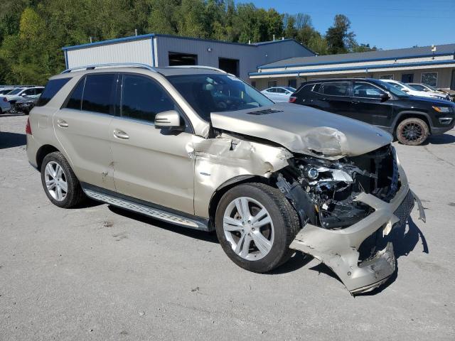 4JGDA5HB8CA035302 - 2012 MERCEDES-BENZ ML 350 4MATIC GOLD photo 4