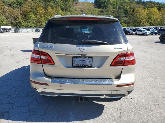 4JGDA5HB8CA035302 - 2012 MERCEDES-BENZ ML 350 4MATIC GOLD photo 6