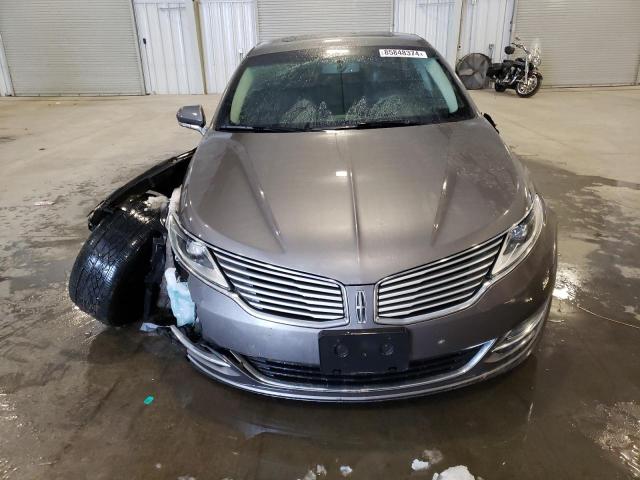 3LN6L2J96ER814022 - 2014 LINCOLN MKZ GRAY photo 5