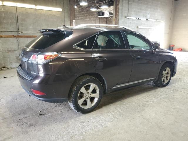 2T2BK1BA7DC220662 - 2013 LEXUS RX 350 BASE Շագանակագույն լուսանկար 3