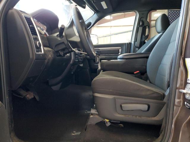 1C6RR7GT8MS583912 - 2021 RAM 1500 CLASS SLT BROWN photo 7