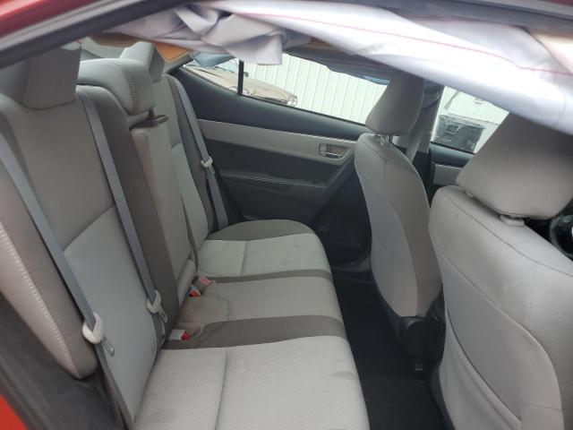 2T1BURHE5HC942077 - 2017 TOYOTA COROLLA L RED photo 10