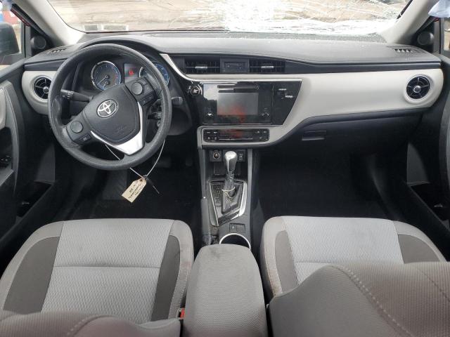 2T1BURHE5HC942077 - 2017 TOYOTA COROLLA L RED photo 8