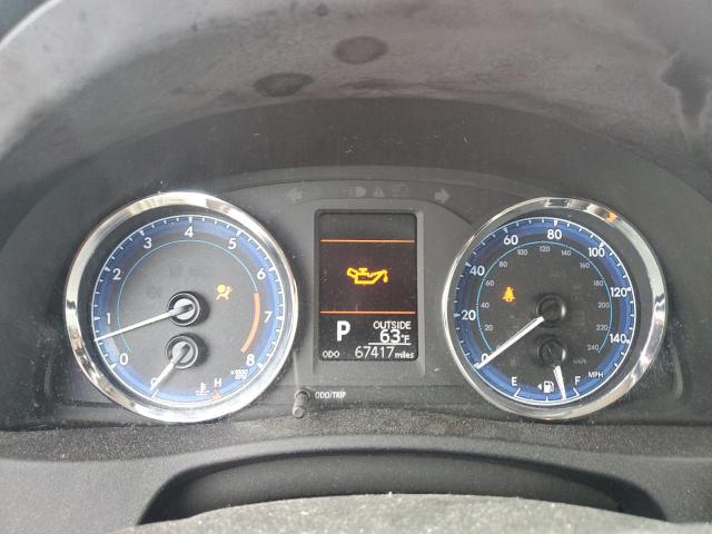 2T1BURHE5HC942077 - 2017 TOYOTA COROLLA L RED photo 9