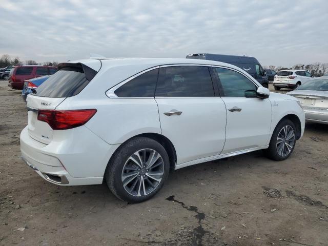 5J8YD7H59LL001930 - 2020 ACURA MDX SPORT HYBRID TECHNOLOGY WHITE photo 3