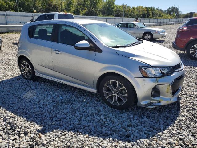 1G1JD6SB6K4149298 - 2019 CHEVROLET SONIC LT SILVER photo 4