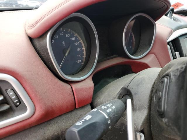 ZAM57RTA2F1131066 - 2015 MASERATI GHIBLI S 银色 照片 9