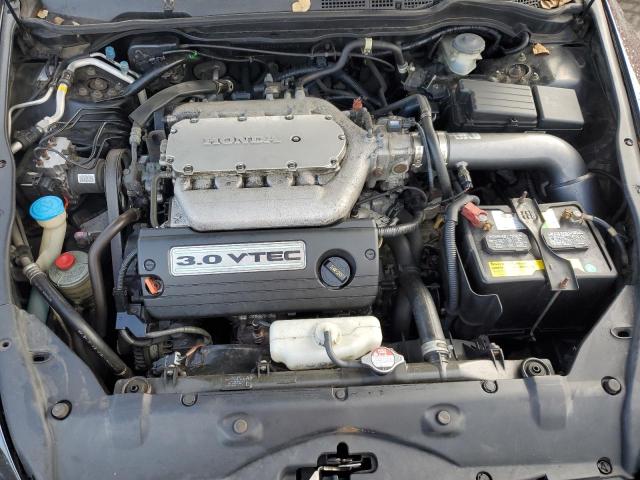 1HGCM82604A020719 - 2004 HONDA ACCORD EX Noir photo 11