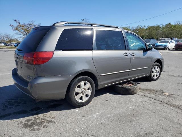 5TDZA22C64S129239 - 2004 TOYOTA SIENNA XLE GRAY photo 3