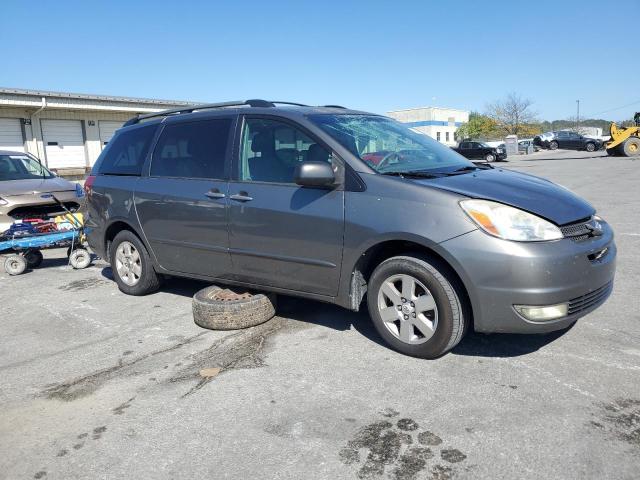 5TDZA22C64S129239 - 2004 TOYOTA SIENNA XLE GRAY photo 4