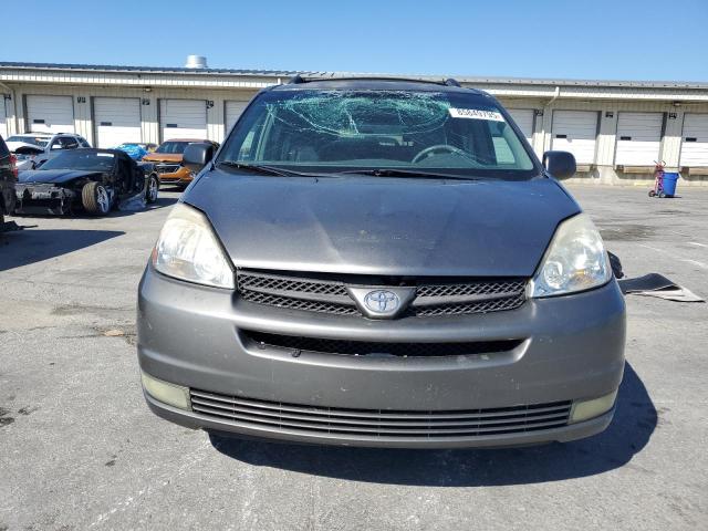 5TDZA22C64S129239 - 2004 TOYOTA SIENNA XLE GRAY photo 5