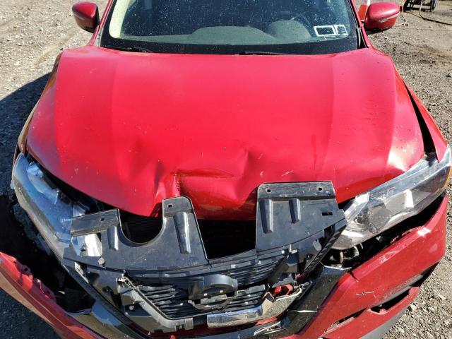 JN8AT2MV7HW266271 - 2017 NISSAN ROGUE S წითელი ფოტო 12