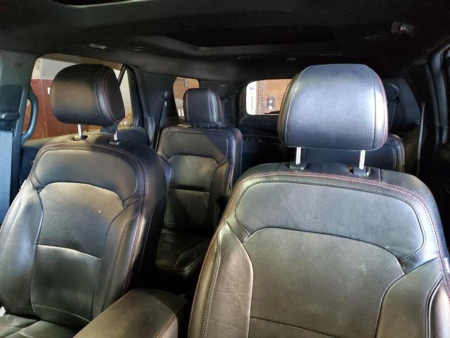 1FM5K8GT0HGC19408 - 2017 FORD EXPLORER SPORT Чорний фото 10