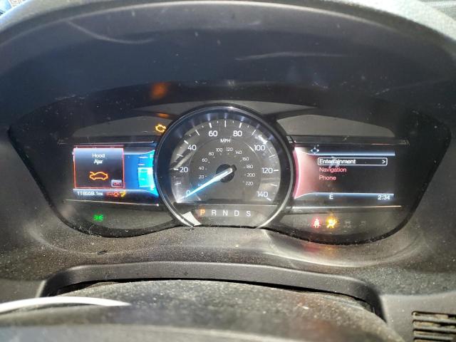 1FM5K8GT0HGC19408 - 2017 FORD EXPLORER SPORT Чорний фото 9