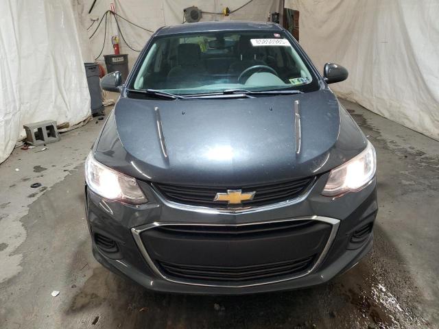 1G1JB5SG0H4150919 - 2017 CHEVROLET SONIC LS GRAY photo 5