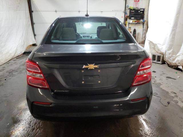 1G1JB5SG0H4150919 - 2017 CHEVROLET SONIC LS GRAY photo 6