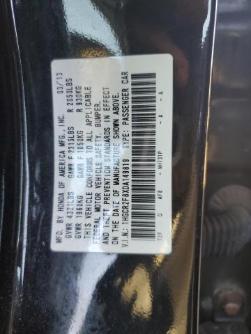 1HGCR2F8XDA149819 - 2013 HONDA ACCORD EXL Qara foto 13