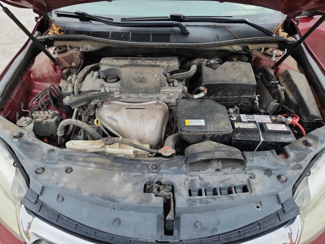 4T1BF1FKXGU525412 - 2016 TOYOTA CAMRY LE Қызыл фото 11