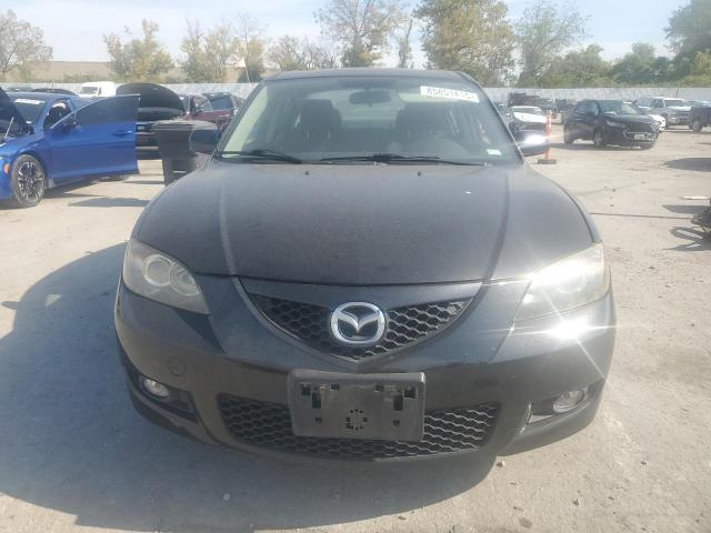 JM1BK32F481176142 - 2008 MAZDA 3 I Czarny zdjęcie 5