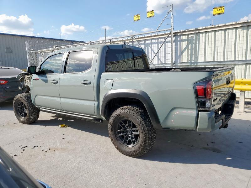 5TFCZ5AN3MX247794 - 2021 TOYOTA TACOMA DOUBLE CAB GRAY photo 2