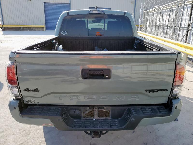 5TFCZ5AN3MX247794 - 2021 TOYOTA TACOMA DOUBLE CAB GRAY photo 6