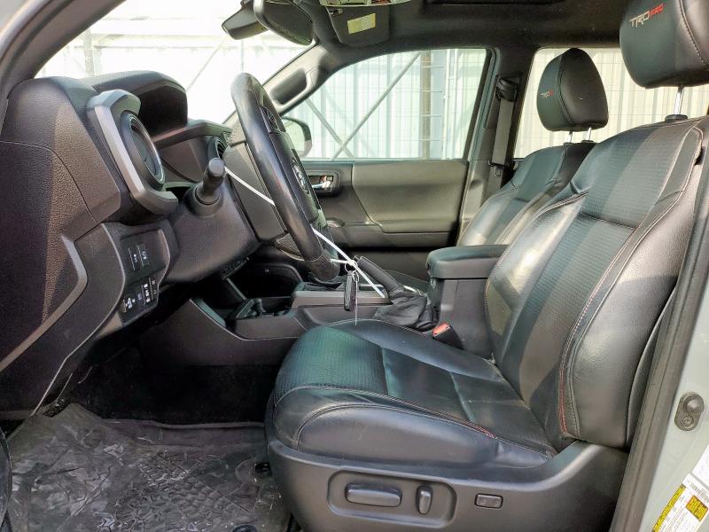 5TFCZ5AN3MX247794 - 2021 TOYOTA TACOMA DOUBLE CAB GRAY photo 7