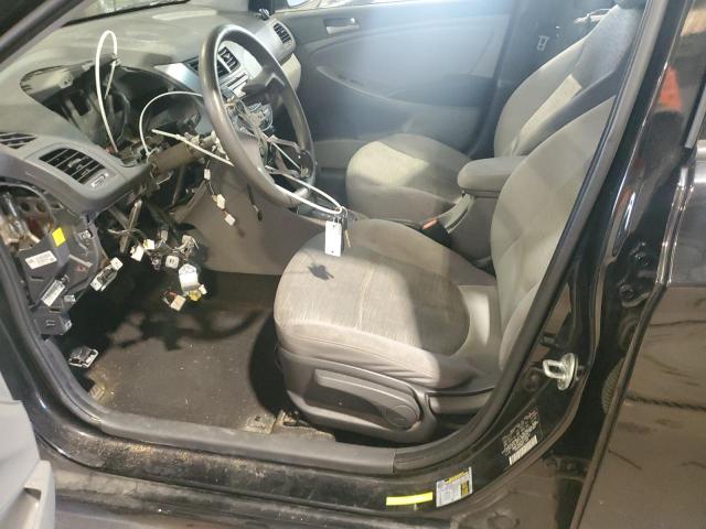 KMHCT4AE9HU299414 - 2017 HYUNDAI ACCENT SE BLACK photo 7